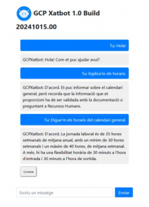 gcp xatbot