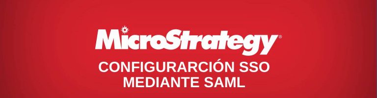 configurar sso mediante saml en microstrategy