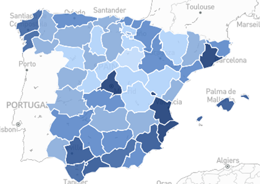 visualizar mapa de microstrategy